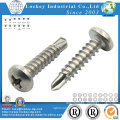 Ss316 Pan Head Cross Tek Screw